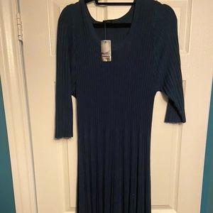 Torrid Navy Blue Sweater Dress Size 2x